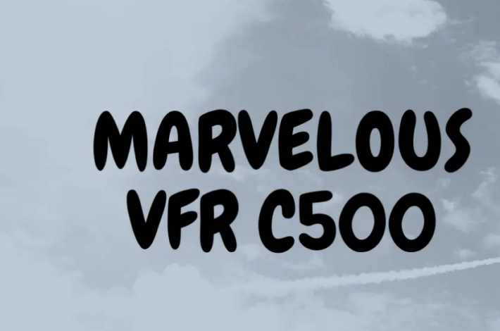 Marvelous VFR C500: An Immersive Flight Simulator Experience